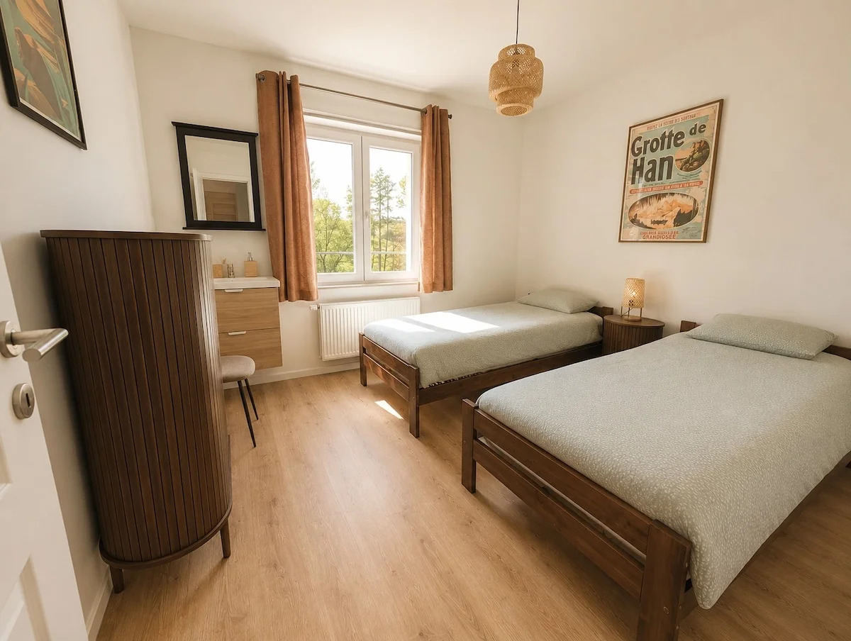 Chambre 2 lits