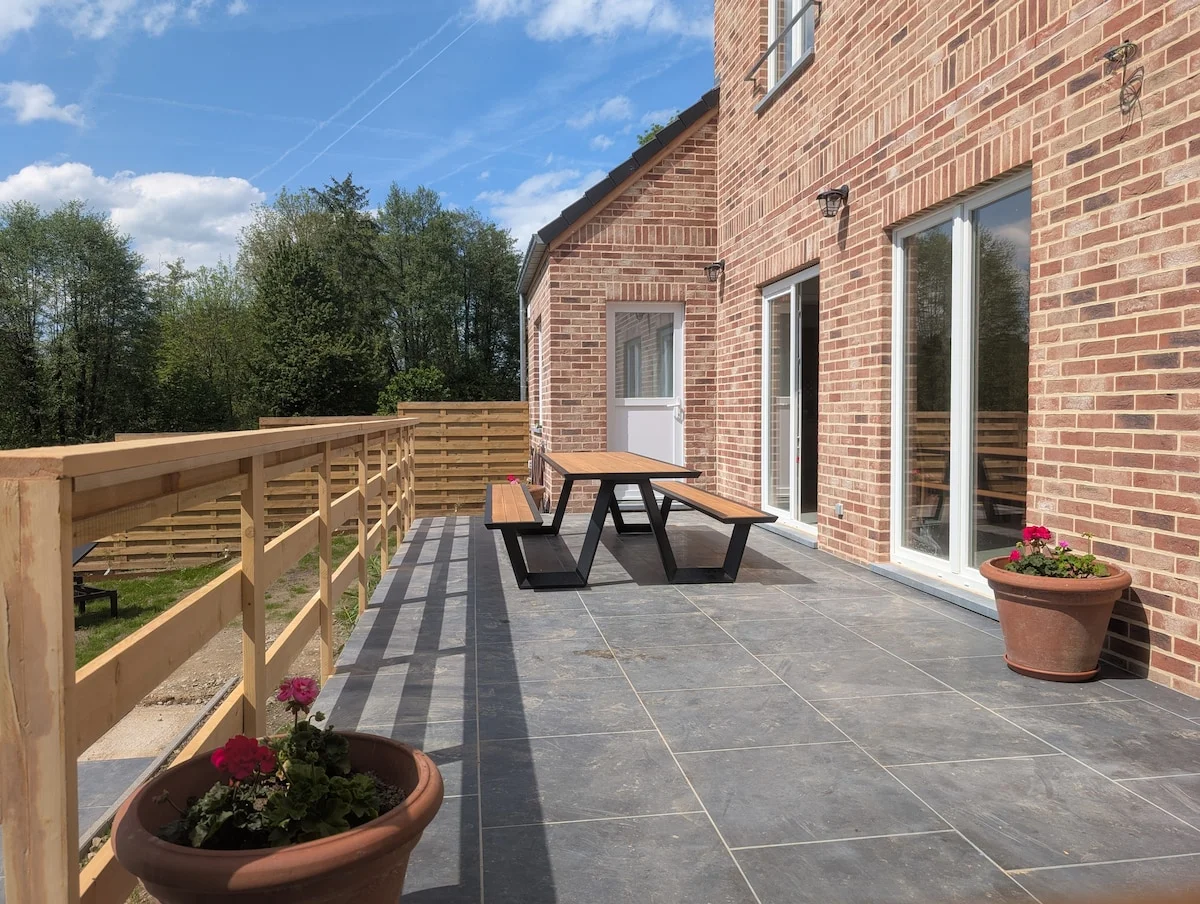 Terrasse avec vue